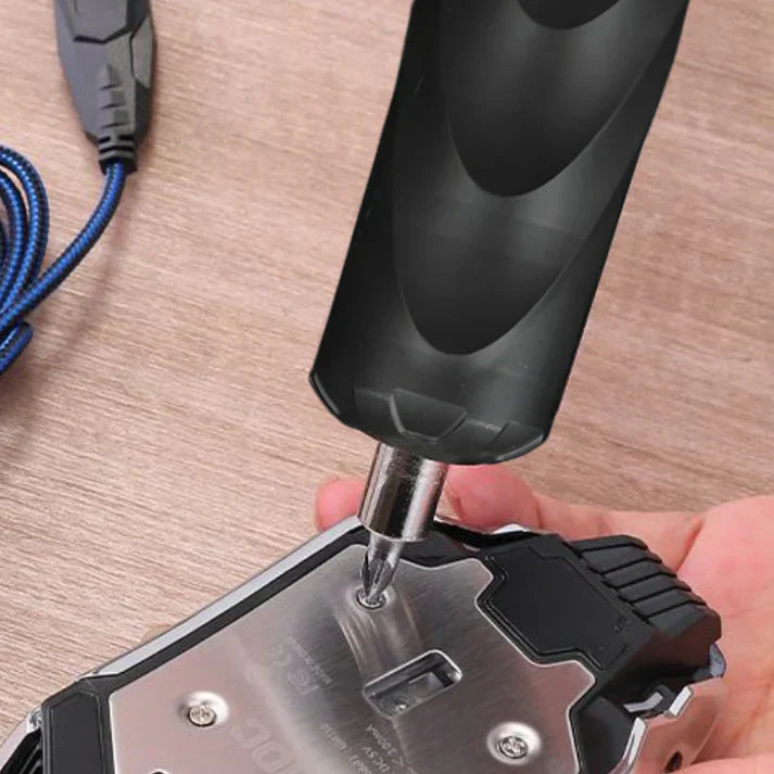 🔧 50% RÉDUCTION + ACHETEZ 2 OBТENEZ 3! ✨ Tournevis Électrique Sans Fil - 6 Embouts Magnétiques & LED Intégrée pour Réparations Précises 🔋✨