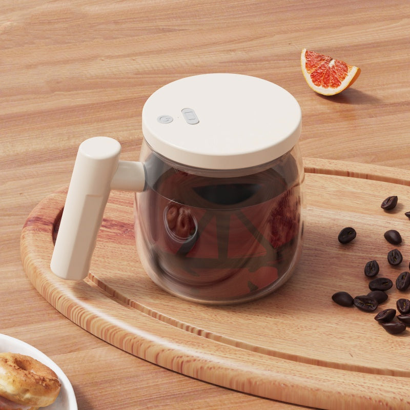 📢📢60 % de réduction !!!✨Mug à café électrique portable avec agitateur et poignée