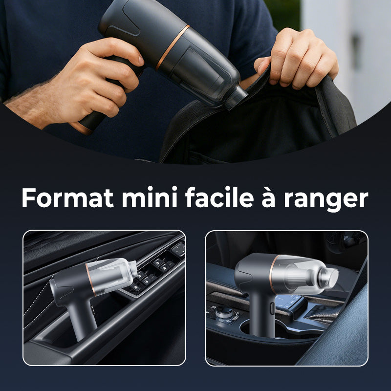 🏆Aspirateur soufflant, aspirant et gonflant tout-en-un sans fil pour la maison et la voiture⚡👑