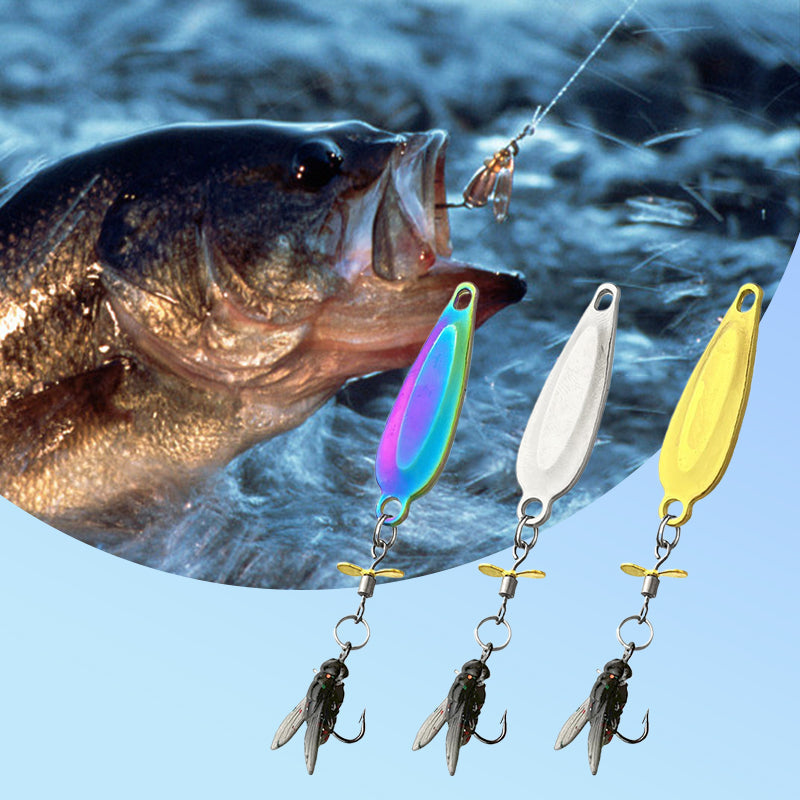 🎁🎣Leurre de pêche à hélice en métal pour attraper des poissons✨50% de réduction pour une durée limitée