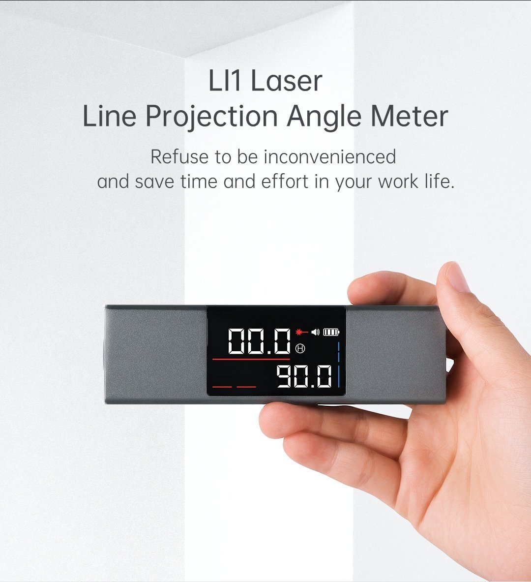 📐 Laser Règle d'angle Rapporteur
