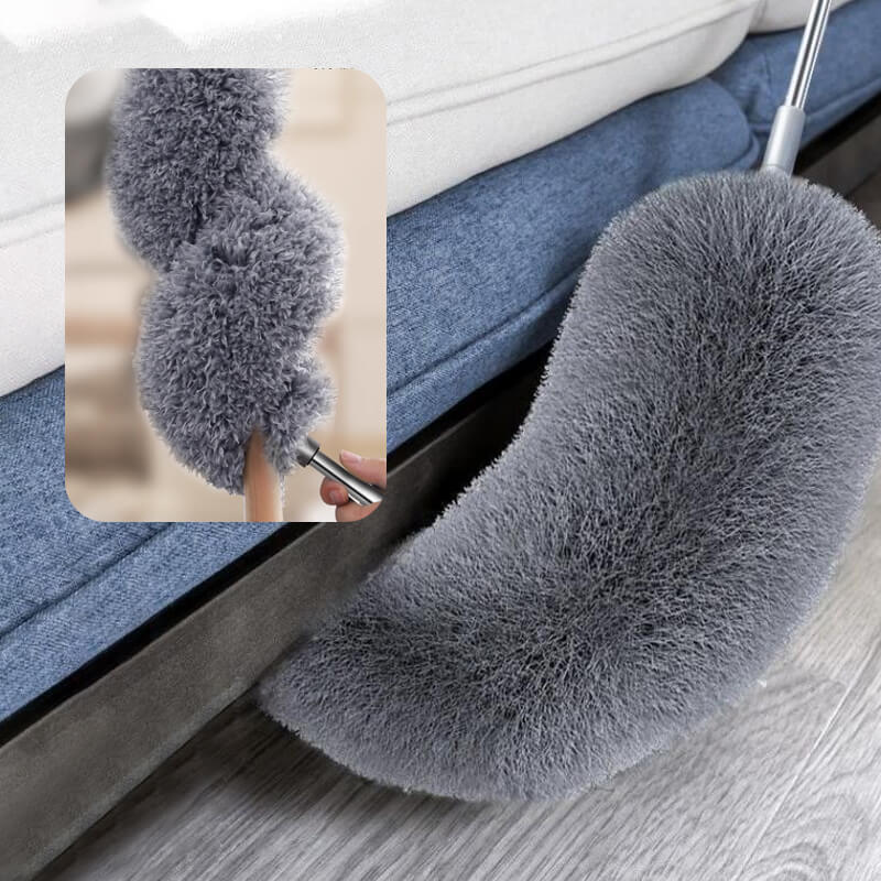 📢📢 60% DE RÉDUCTION ! ✨ Bâtonnet de Nettoyage Rétractable - Adsorption Électrostatique sans Poussière Volante, Idéal pour Plafonds et Espaces Étroits 🧹⚡