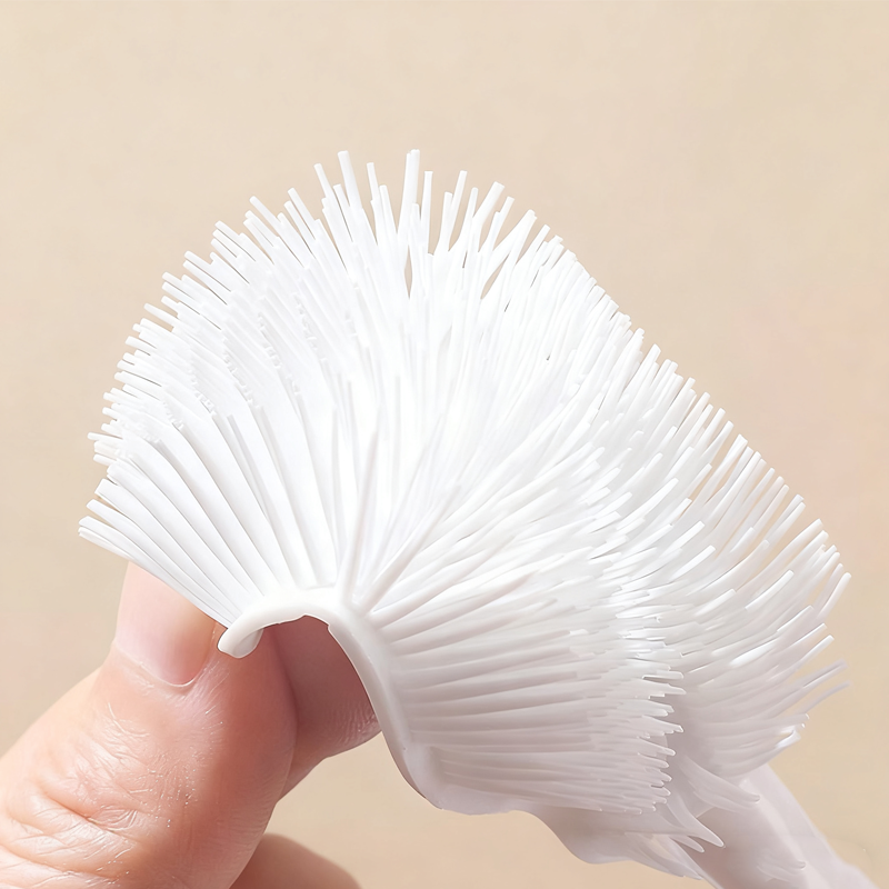 🔥Offre à durée limitée-Brosse de nettoyage en silicone à manche long détachable