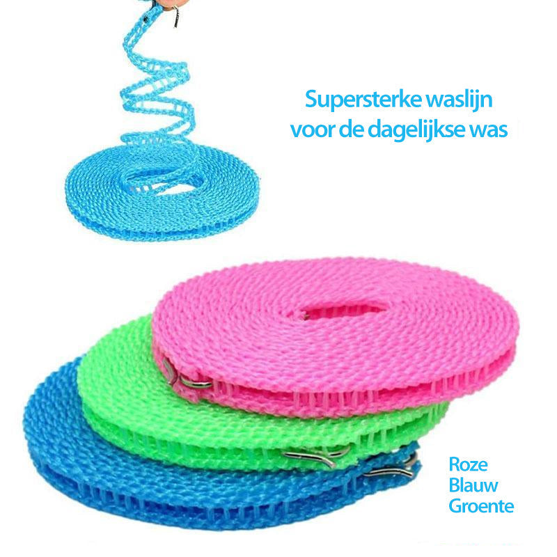 ✨ Corde à linge coupe-vent et antidérapante