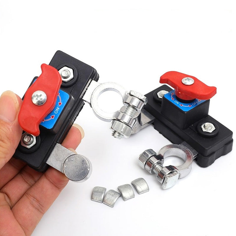🔥 50% DE RÉDUCTION ! ✨ Interrupteur de Déconnexion Batterie Voiture - 12V-24V Compatible, Coque Ignifuge, Urgence et Maintenance ⚡🚘