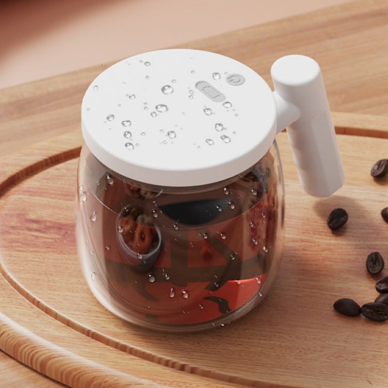 📢📢60 % de réduction !!!✨Mug à café électrique portable avec agitateur et poignée