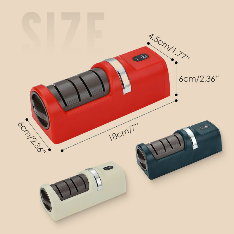 Aiguiseur automatique pour couteaux de cuisine🔥Achetez 2 articles et bénéficiez de la livraison gratuite